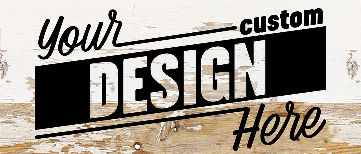 Custom Design / 14x6 Reclaimed Wood Wall Decor