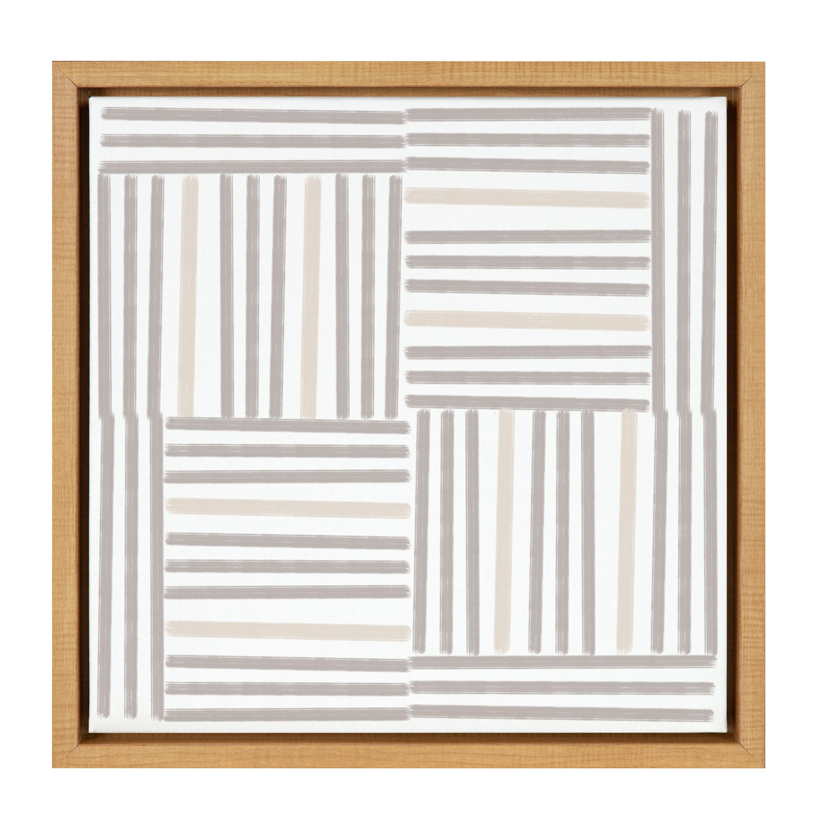 Line Art / 14x14 Framed Canvas