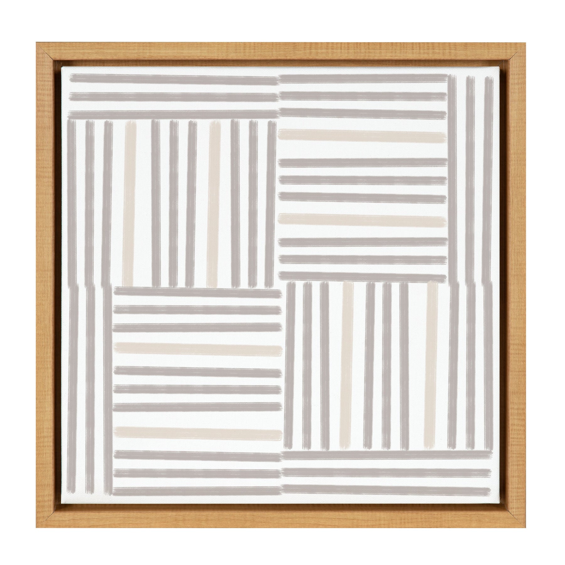 Line Art / 14x14 Framed Canvas