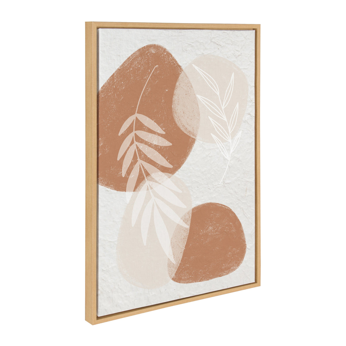 Leaves Art / 23x33 Framed Canvas