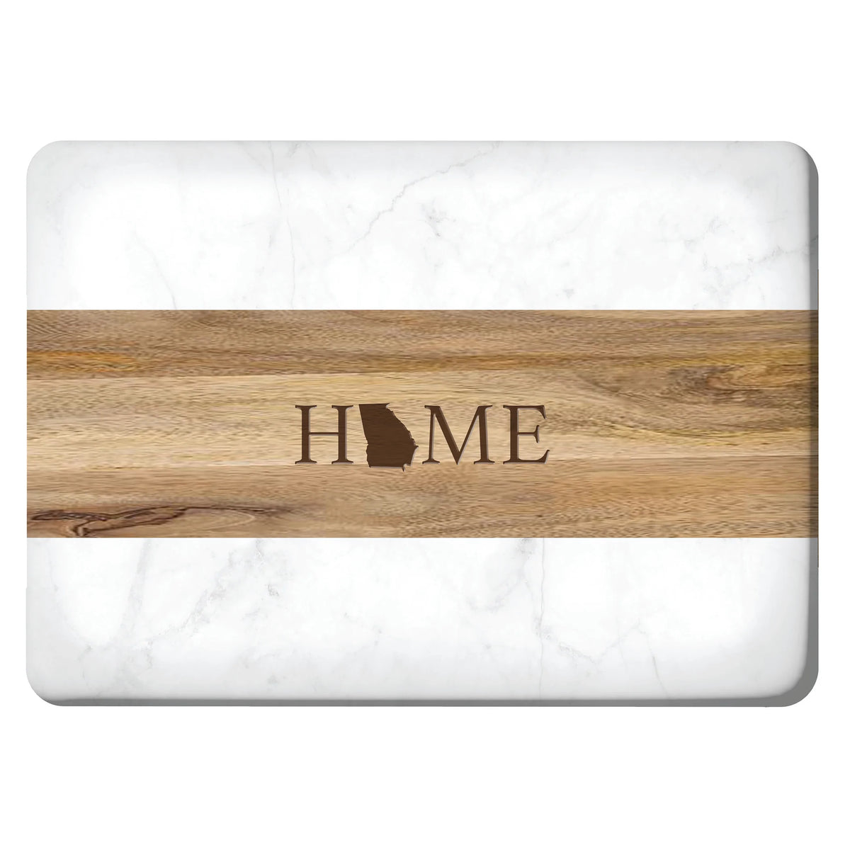 Home State Design / Marble & Wood Serving Board