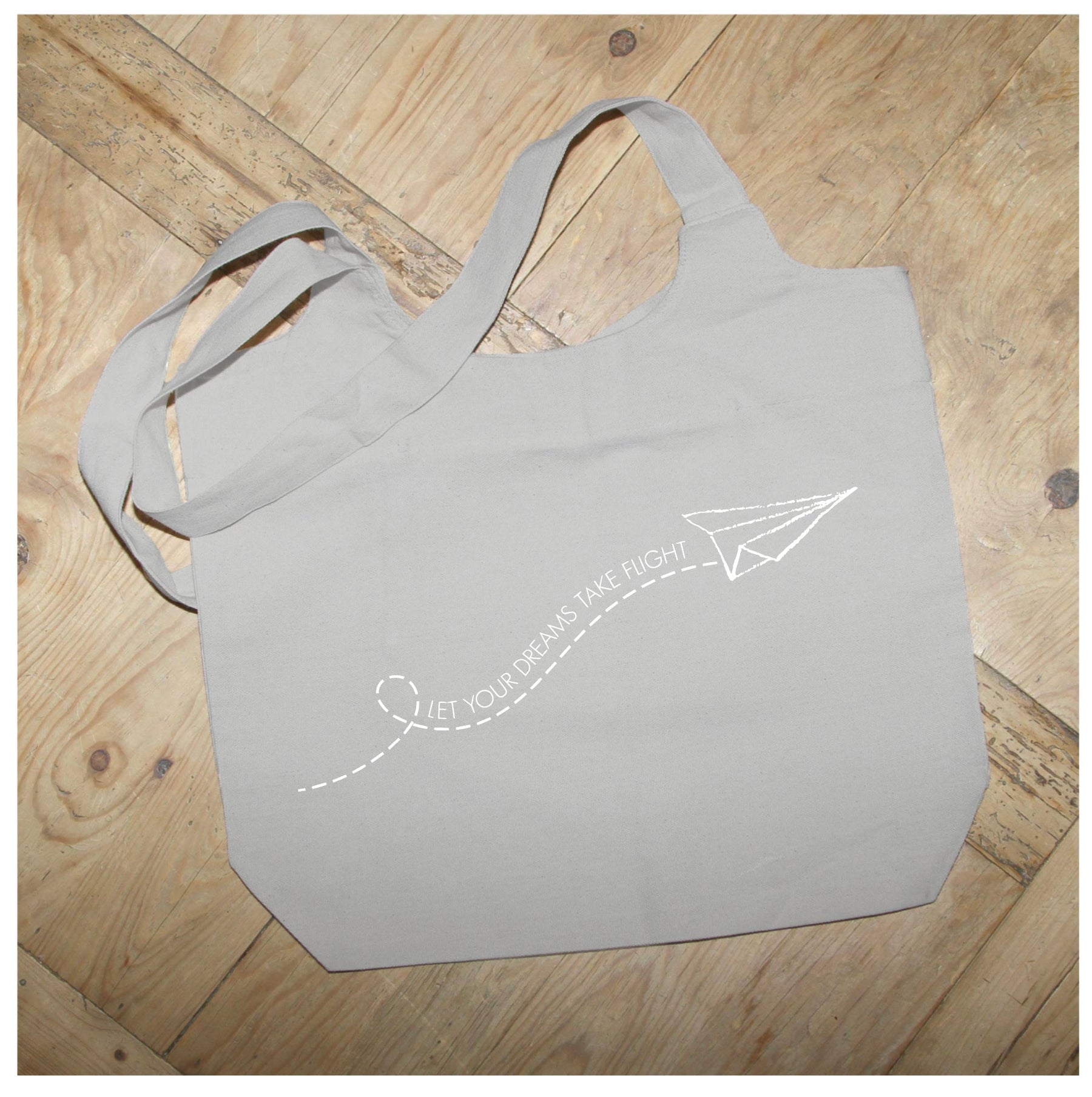 Let your dreams take flight / Natural Tote Bag
