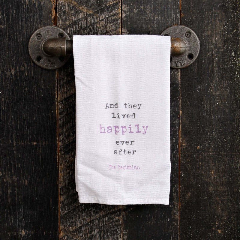 And they lived happily ever after.