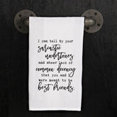 I can tell by your sarcastic undertones and sheer lack of common decency that you and I were meant to be best friends.