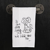 If our dog likes you, we like you too. - Artist: Lynn Sanchelli