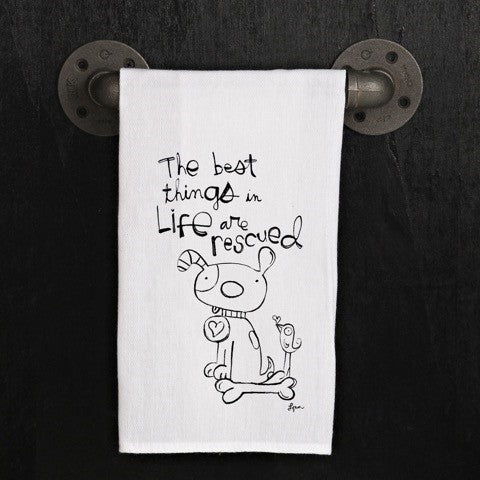 The best things in life are rescued.