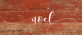 Noel / 14"x6" Reclaimed Wood Sign