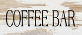 Coffee Bar. / 14"x6" Reclaimed Wood Sign