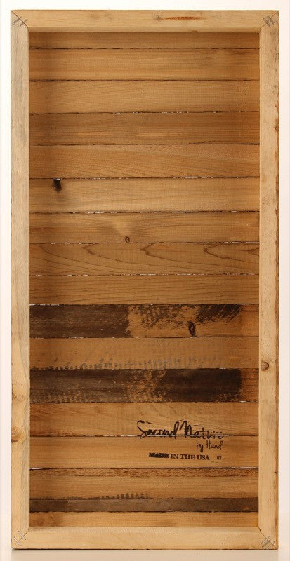 Everything in the universe is subject to change. And everything is right on schedule. / 12"x24" Reclaimed Wood Sign