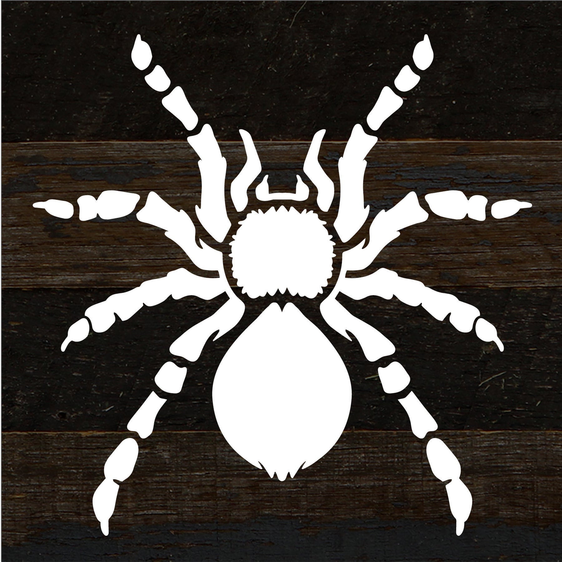 Spider Halloween / 6x6 Reclaimed Wood Sign