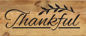 Thankful / 14x6 Reclaimed Wood Sign