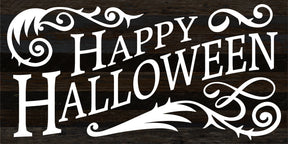 Happy Halloween / 24x12 Reclaimed Wood Sign