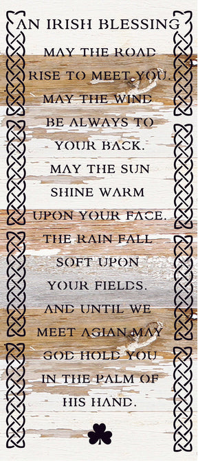 An Irish Blessing / 14x6 Reclaimed Wood Sign