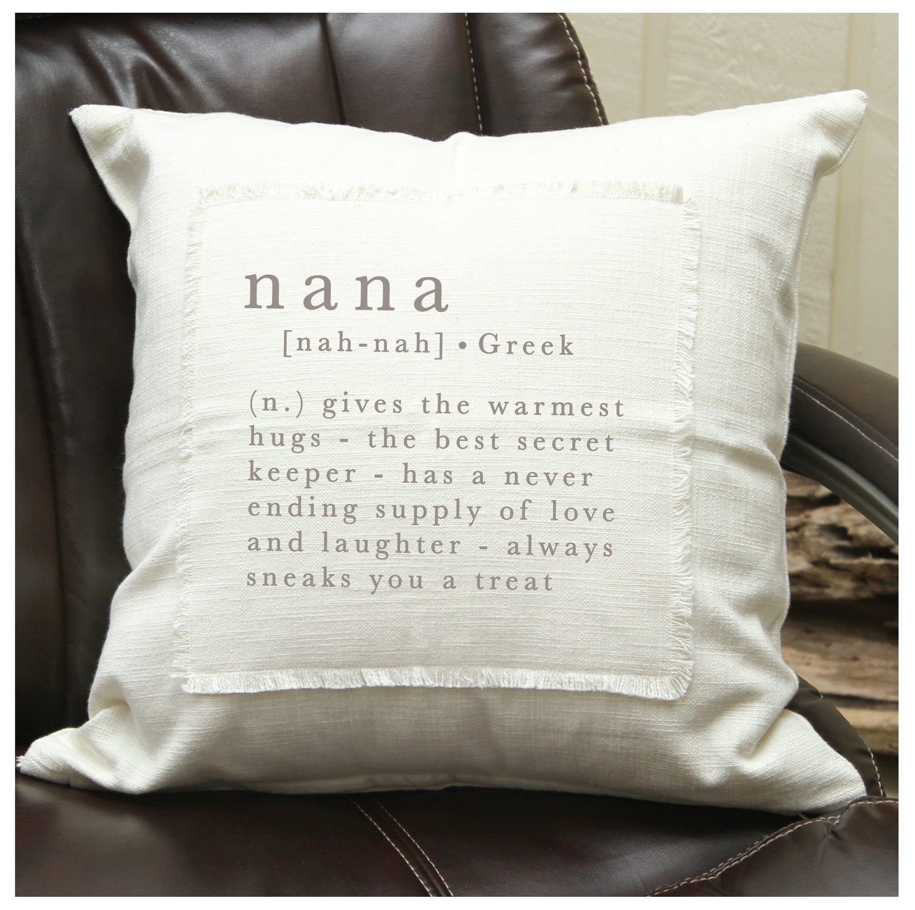 Nana definition Pillow