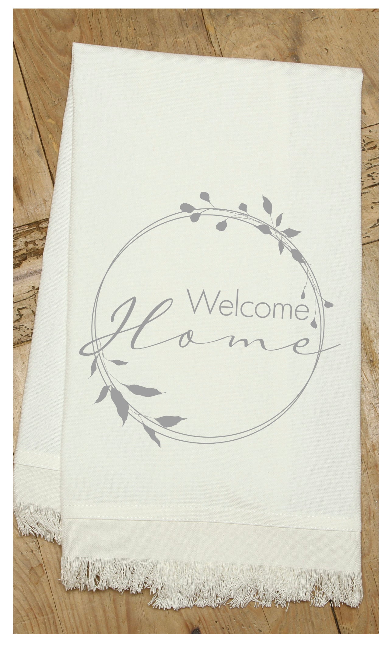 Welcome home / Natural Kitchen Towel