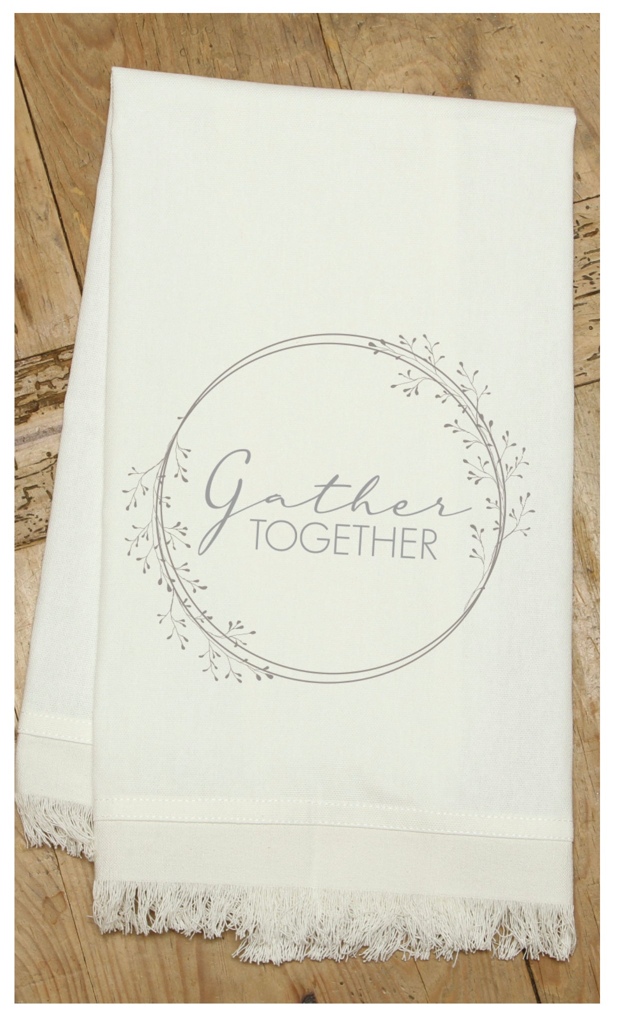 Gather together / Natural Kitchen Towel