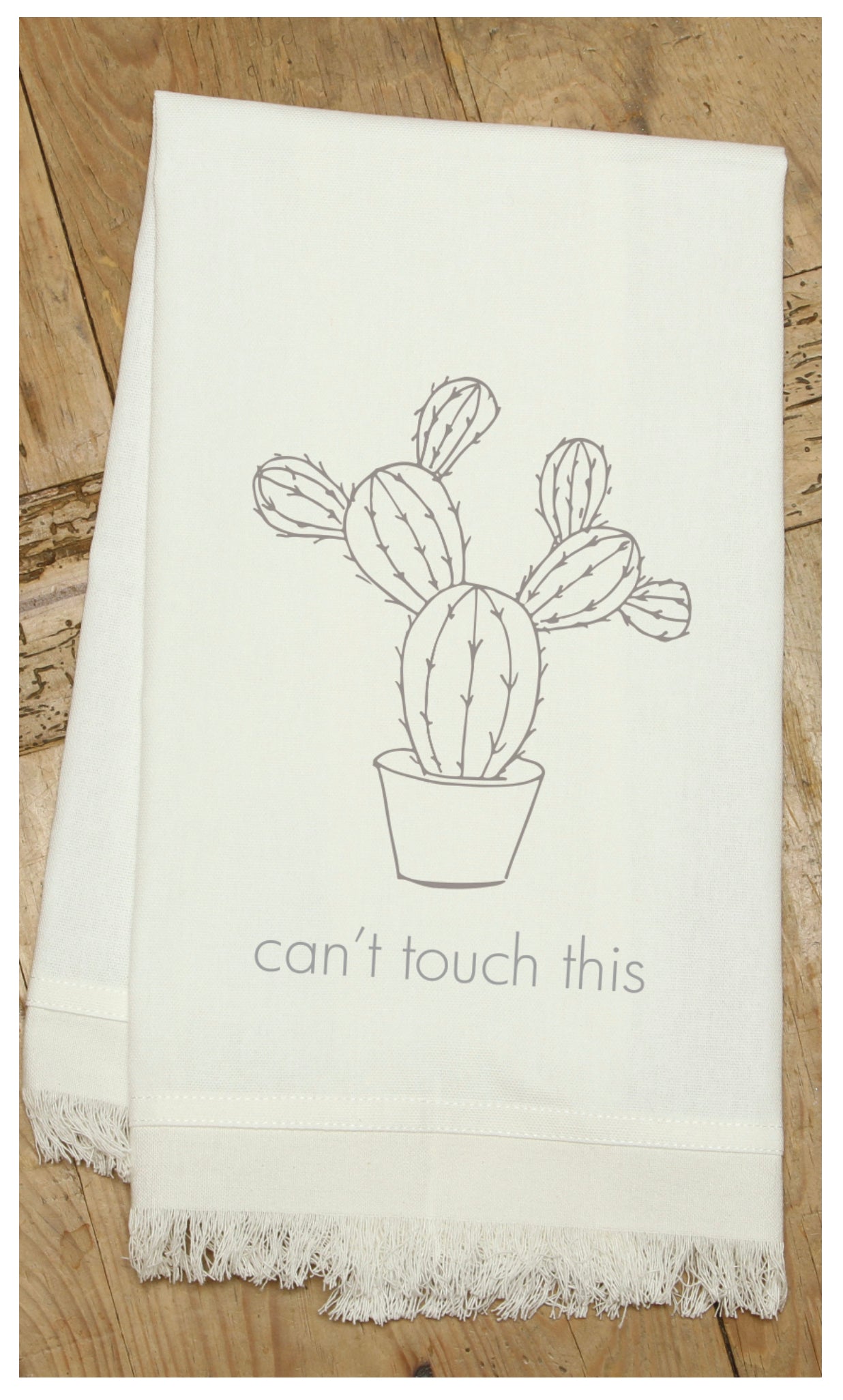 Can't touch this / Natural Kitchen Towel