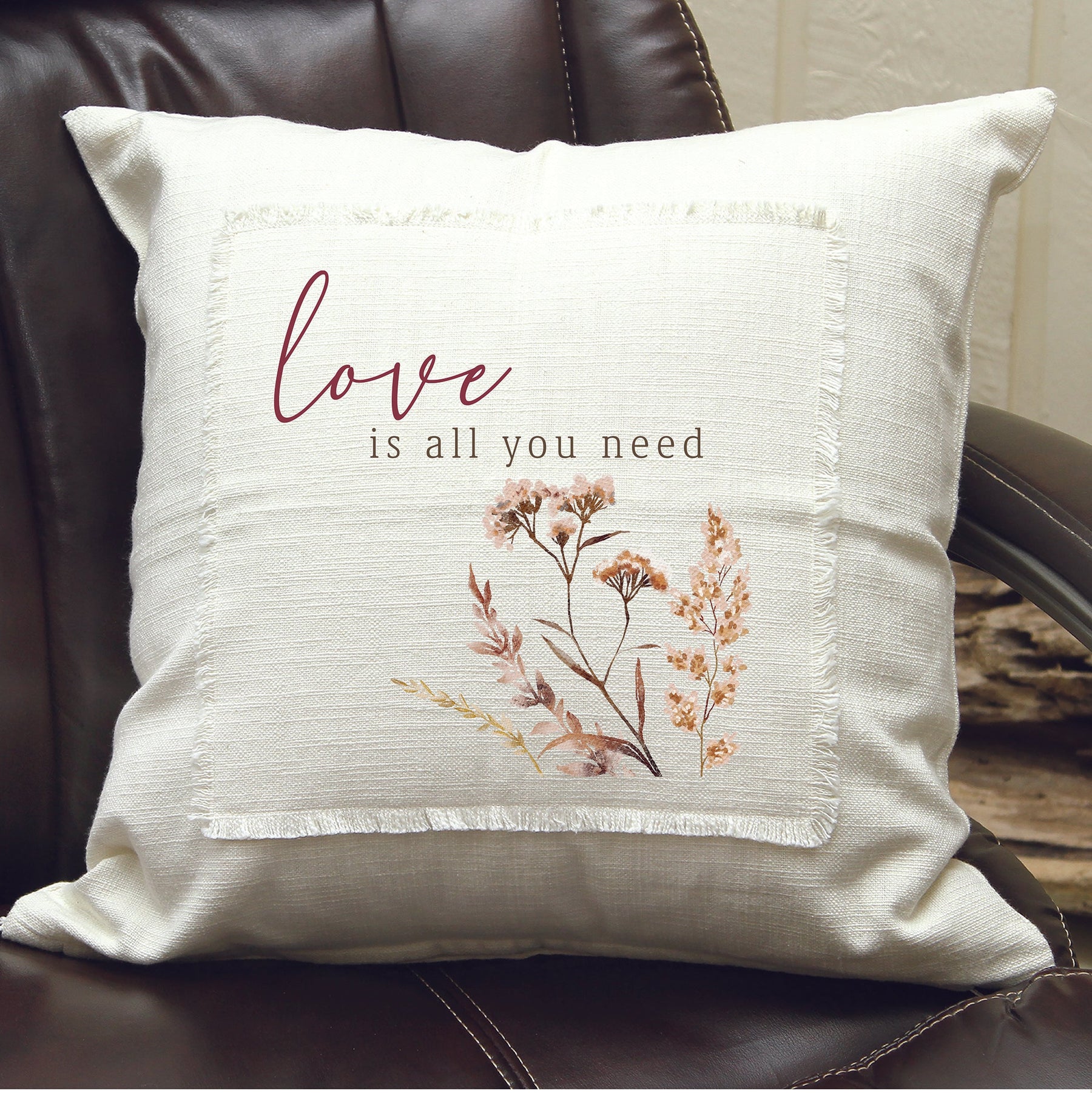 Love is all you need Pillow Cover