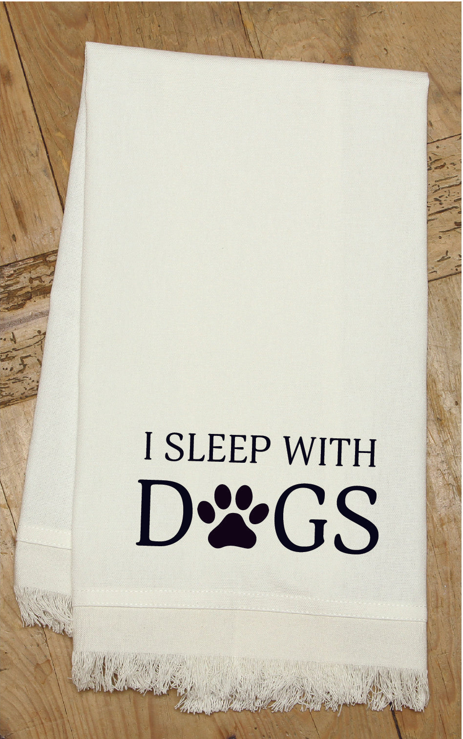 I Sleep with Dogs / Kitchen Towel