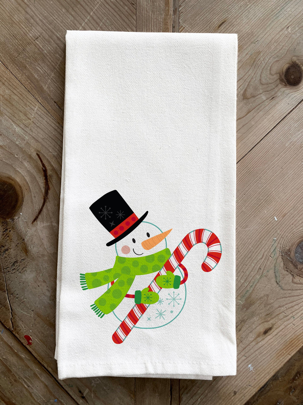 Snowman / Kitchen Tea Towel
