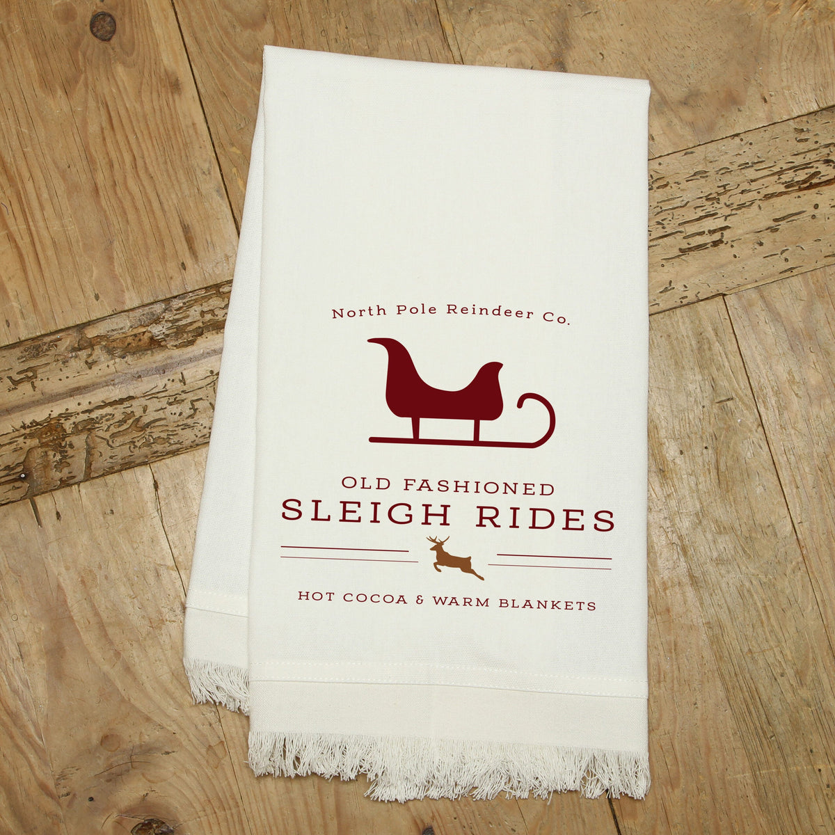 Sleigh Rides / MS Kitchen Tea Towel