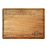 Custom City / Rectangular Wood Serving Board