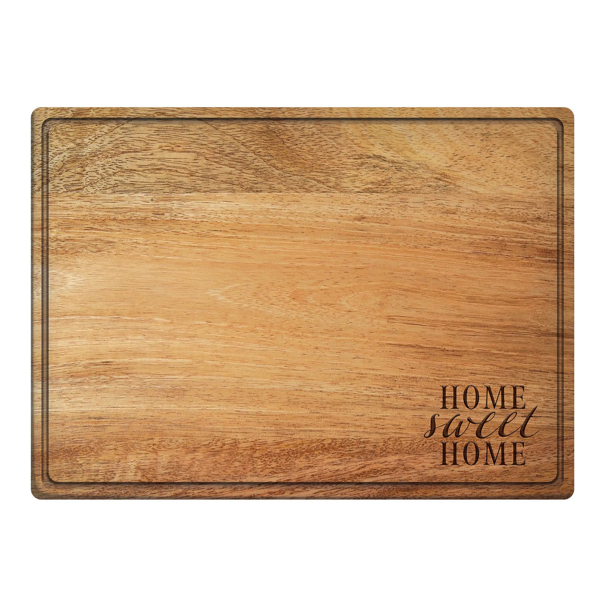 Home Sweet Home / Rectangular Wood Serving Board