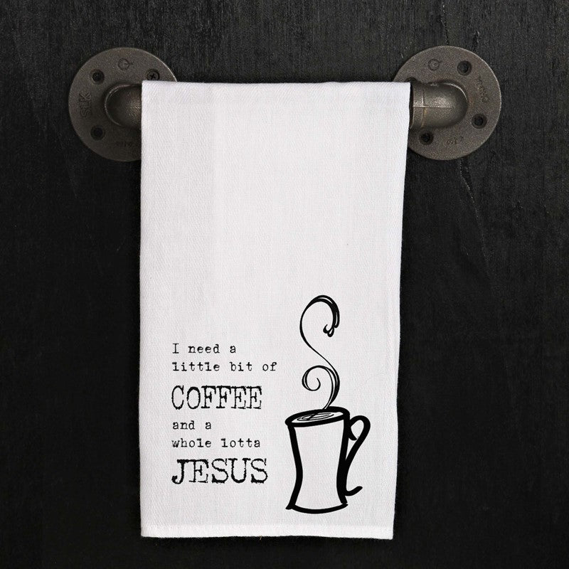 I need is a little bit of coffee and a whole lotta Jesus