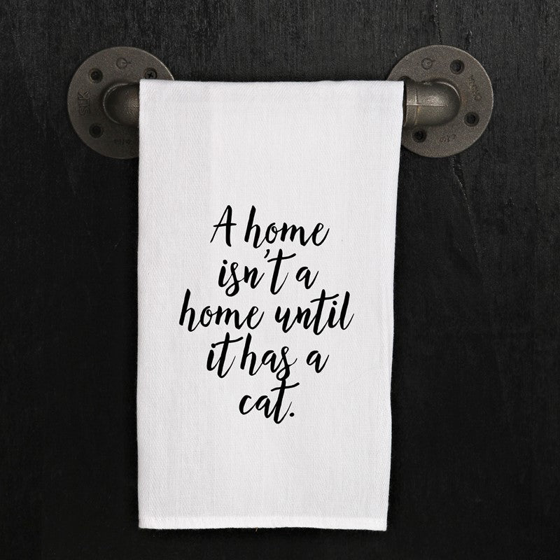 A home isn't a home until it has a cat.