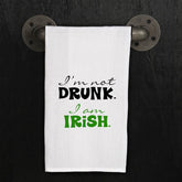 I'm not drunk. I'm Irish. (SOME GREEN INK)